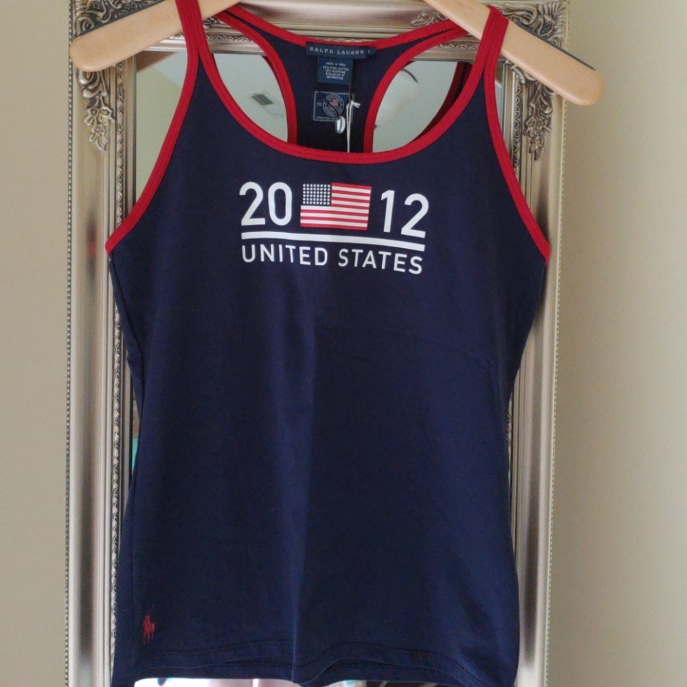 Ralph Lauren 2012 US Olympics Top New w Tags